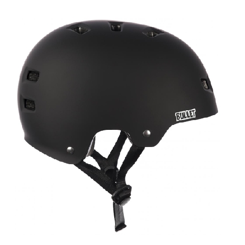 BULLET HELMET DELUXE JUNIOR black 49-54cm