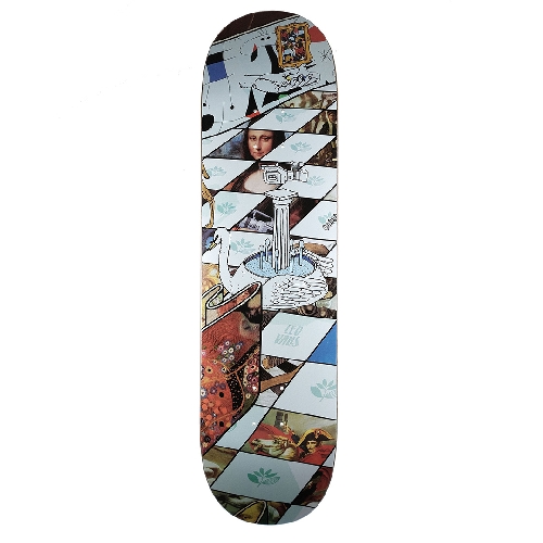 MAGENTA LEO VALLS PRO MUSEUM DECK 8.25