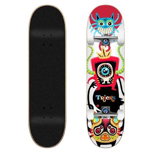 TRICKS MONSTERLAND COMPLETE DECK 7.375x31.48