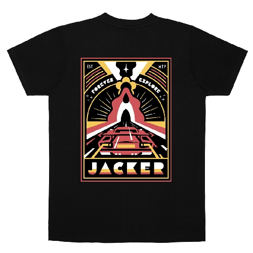 JACKER EXPLORER TEE Black
