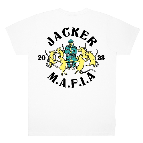 JACKER DANCING RATS TEE White