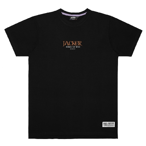 JACKER HOUSE OF SINS TEE Black