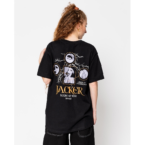 JACKER HOUSE OF SINS TEE Black