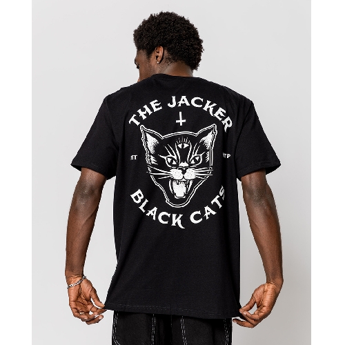 JACKER BLACK CATS TEE Black