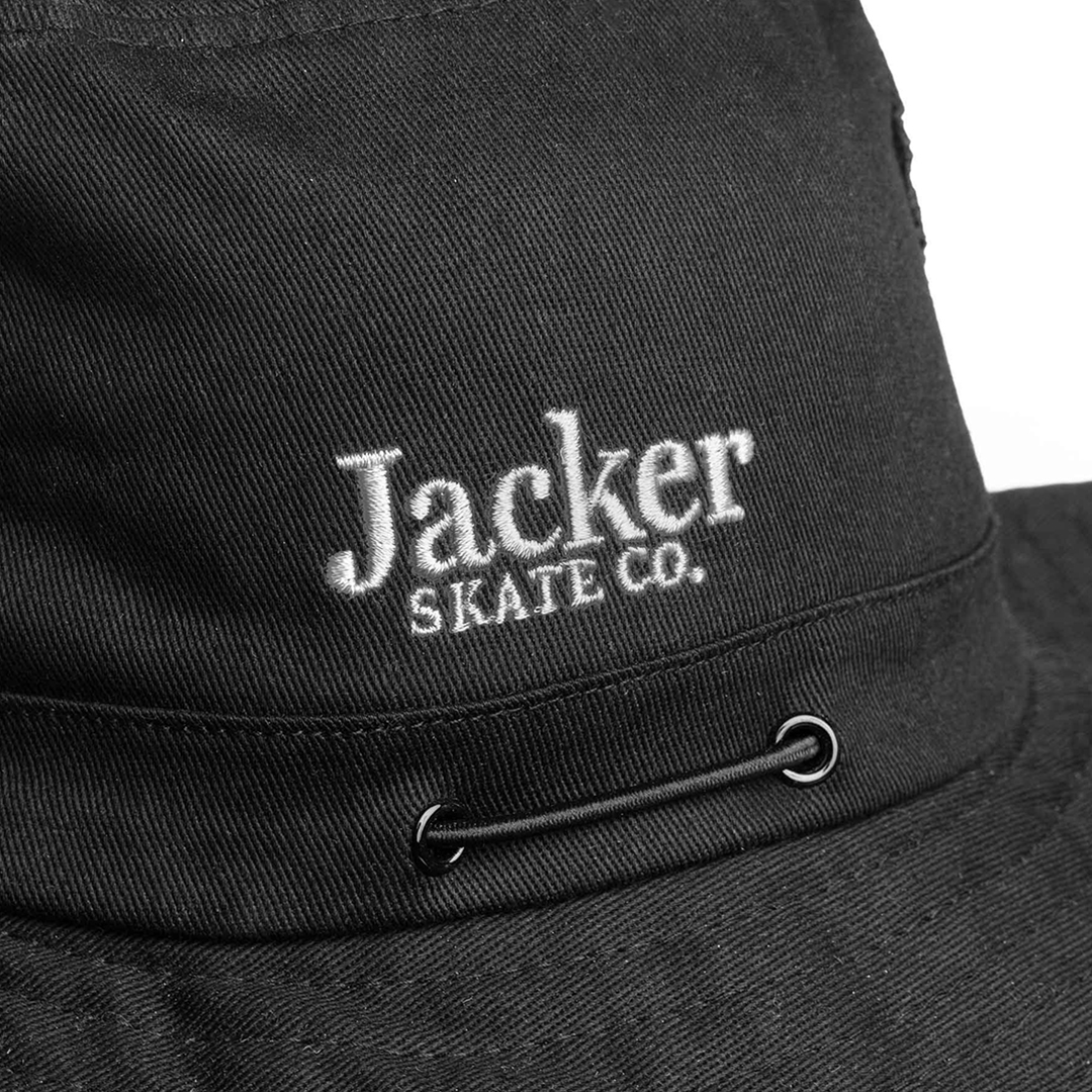 JACKER FISHERMAN CAP Black