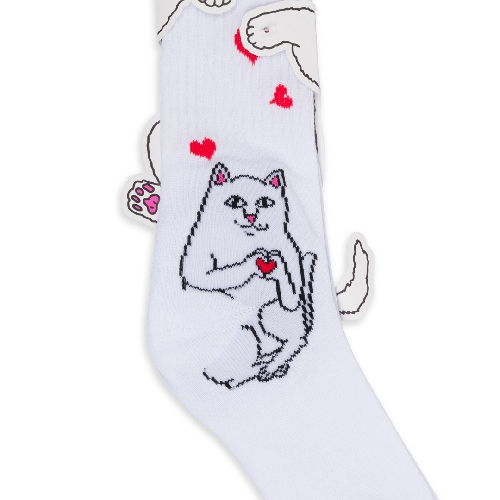 Ripndip NERMAL LOVES SOCKS White 