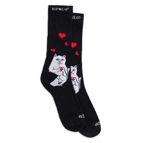 Ripndip NERMAL LOVES SOCKS Black