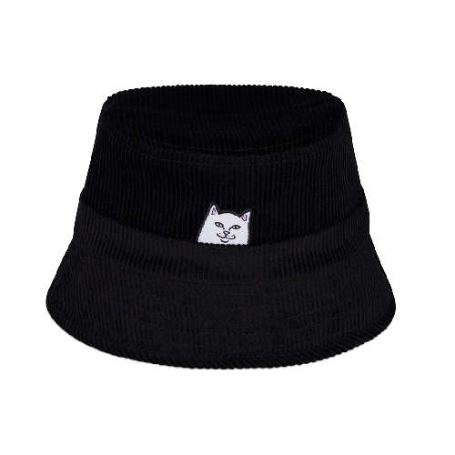Ripndip LORD NERMAL CORDUROY BUCKET HAT black