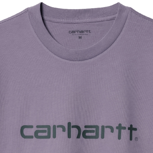 CARHARTT WIP SCRIPT TSHIRT Glassy Purple Discovery g