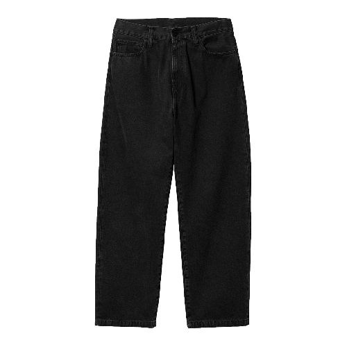 CARHARTT WIP LANDON PANT Black stone washed