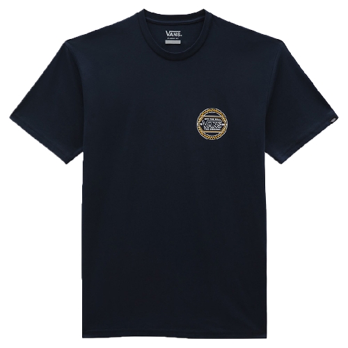 VANS CIRCLE CHECKER DROP V SS TEE Navy