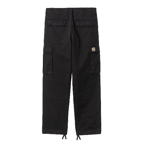 CARHARTT WIP REGULAR CARGO PANT black garment dyed