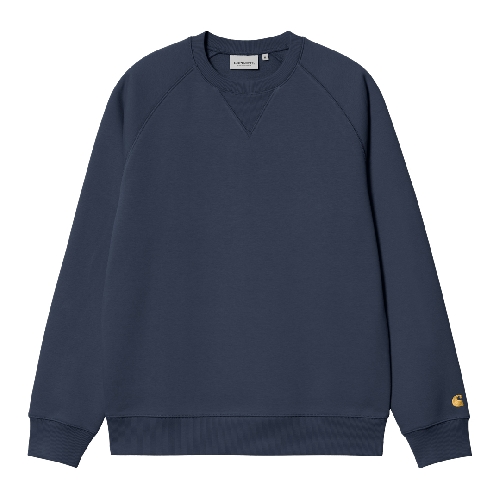 CARHARTT WIP CHASE SWEAT Blue Gold