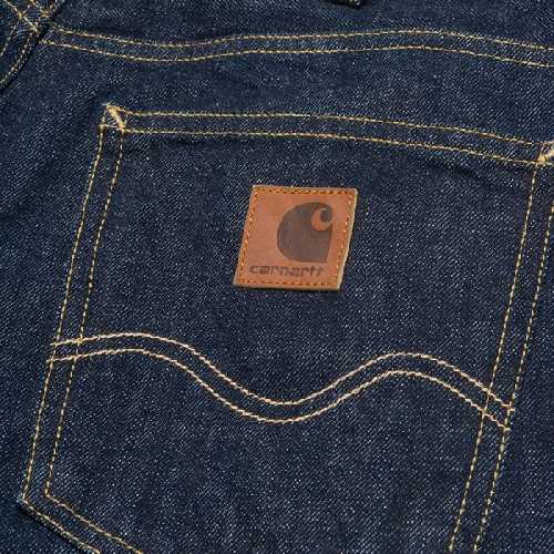 CARHARTT WIP MARLOW PANT Blue rinsed