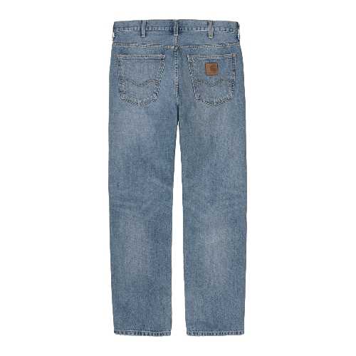 CARHARTT WIP MARLOW PANT blue worn bleached
