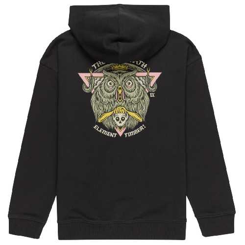 ELEMENT TIMBER THE KING HOOD YOUTH off black