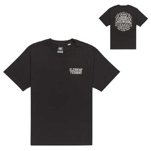 ELEMENT TIMBER JESTER SS TEE off black