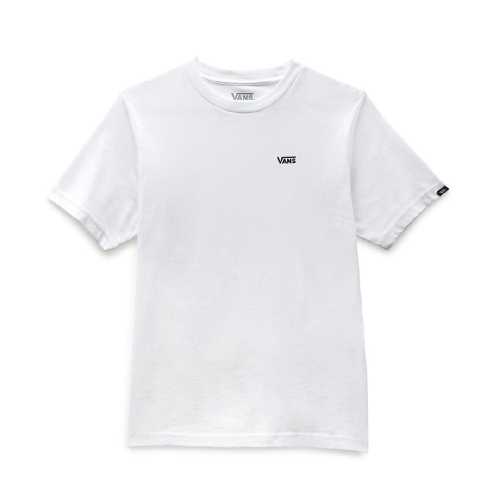 T-shirt : VANS LEFT CHEST TEE BOYS White - Bamboo Skateshop