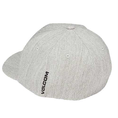 VOLCOM FULL STONE HTHR FLEXFIT HAT Grey Vintage 