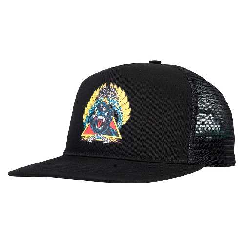 SANTA CRUZ NATAS SCREAMING PANTHER CAP Black