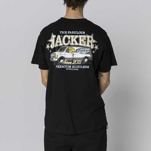 JACKER CLEANER TEE Black