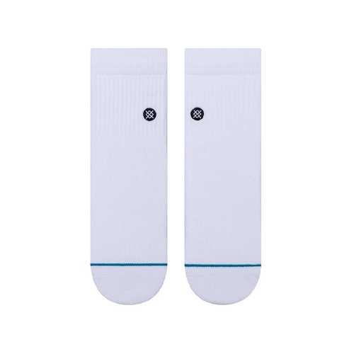 STANCE ICON QUARTER SOCK White