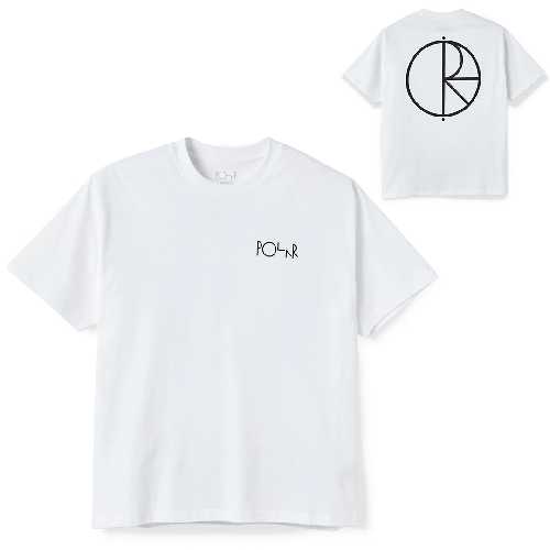 POLAR STROKE LOGO YOUTH TEE White