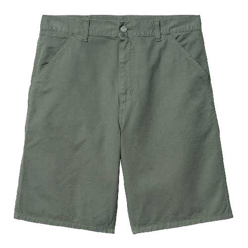 CARHARTT WIP SINGLE KNEE SHORT park garment dyed