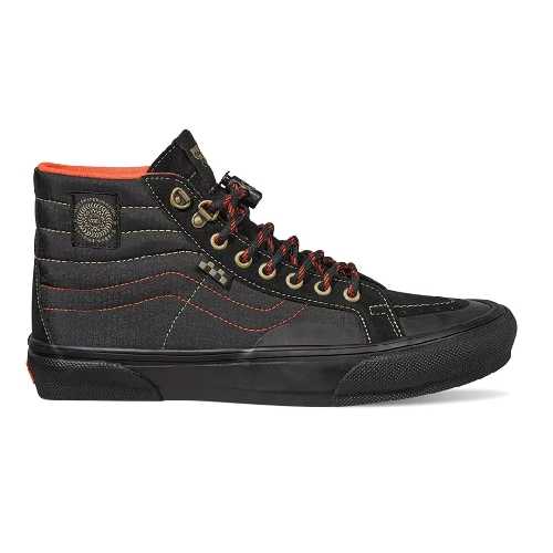 VANS SK8 HI REISSUE SPITFIRE PRO SKATE Black Flame