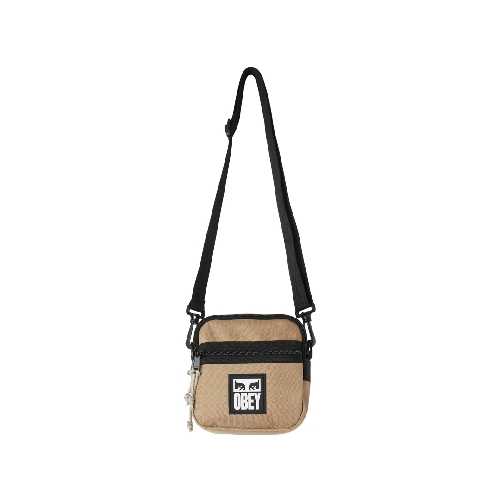 OBEY SMALL MESSENGER BAG Caramel brown