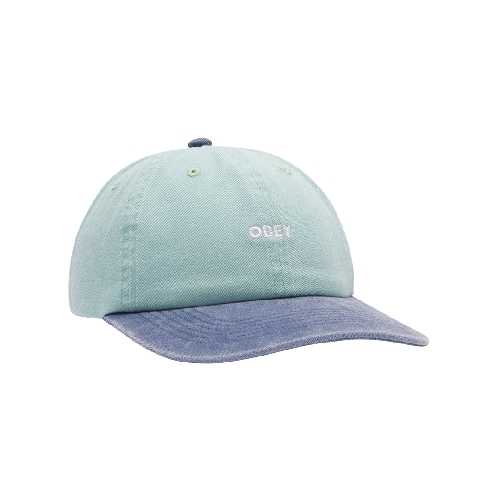 OBEY PIGMENT 2 TONE LOWERCASE 6 PANEL HAT Pigment surf spray multi
