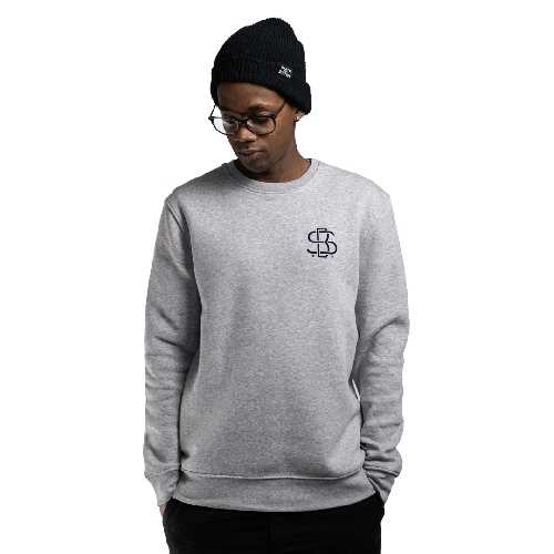 BAMBOO SB CLASSIC CREW Heather Grey