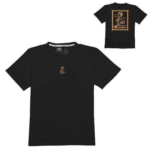 EMENTA SB BABY STAMP SS TEE Black Gold