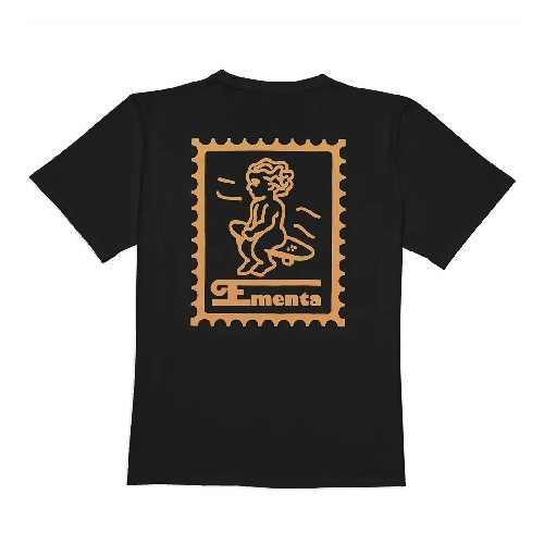 EMENTA SB BABY STAMP SS TEE Black Gold