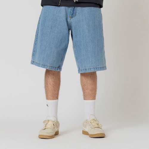 JACKER SERIF LOGO DENIM Blue