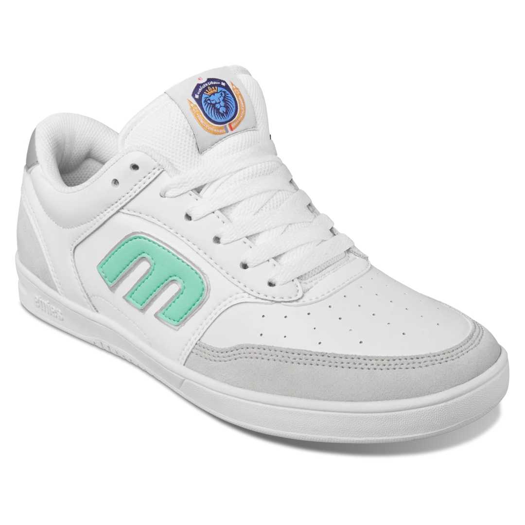 Chaussures ETNIES THE AURELIEN White Mint Bamboo Skateshop