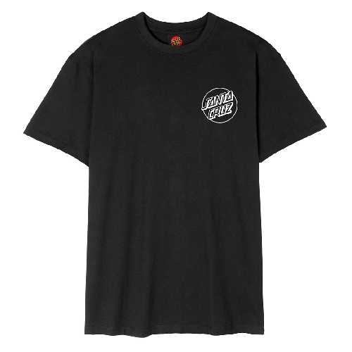 SANTA CRUZ PACE RITUAL HAND TEE Black