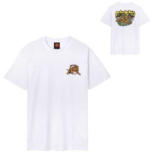 SANTA CRUZ SALBA TIGER REDUX TEE White