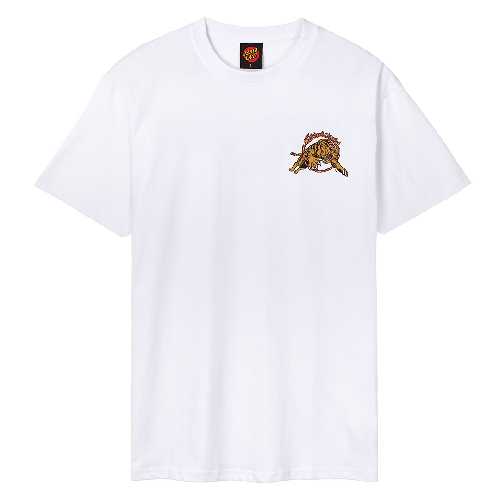 SANTA CRUZ SALBA TIGER REDUX TEE White