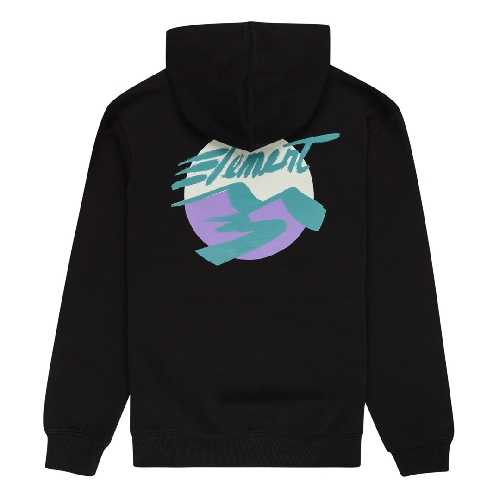 ELEMENT HORIZON HOOD flint black