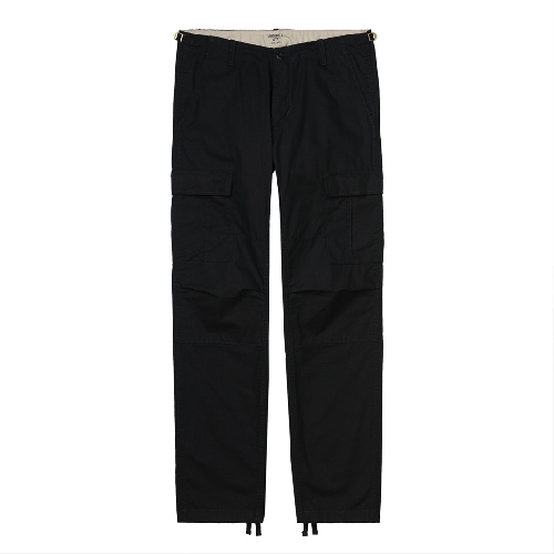 CARHARTT WIP AVIATION PANT black rinsed