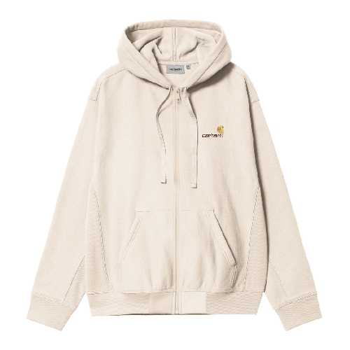 CARHARTT WIP HOODED AMERICAN SCRIPT JACKET Moonbeam