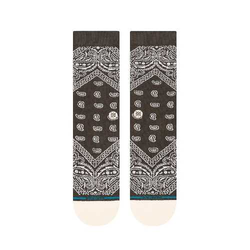 STANCE BARRIO CREW SOCK Washedblack