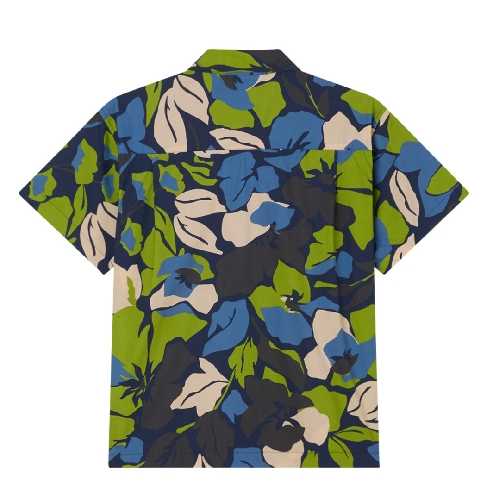 OBEY MAXWELL WOVEN Navy multi