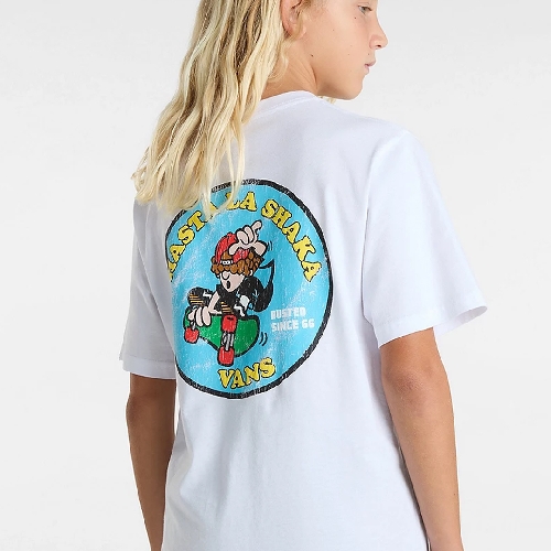 VANS HASTA LA SHAKA SS TEE BOYS White