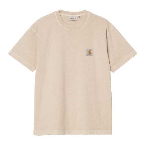 CARHARTT WIP NELSON TSHIRT fleur de sel garment dyed