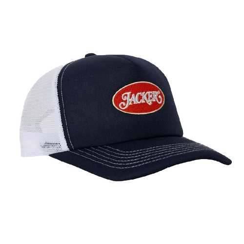 JACKER PESTOROSSO TRUCKER CAP navy