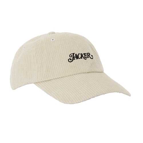 JACKER KEYCHAIN CORDUROY CAP beige