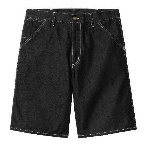 CARHARTT WIP SIMPLE SHORT black one wash