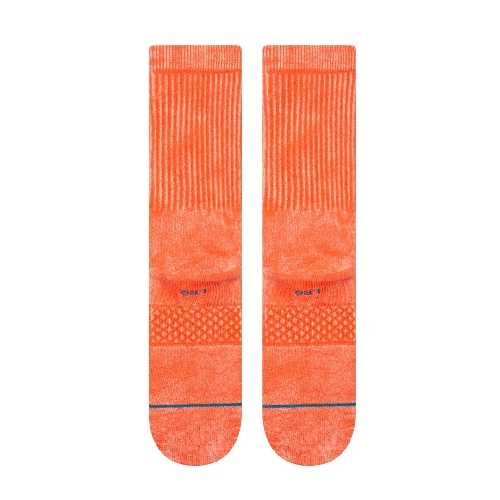 STANCE ICON DYED CREW Coral